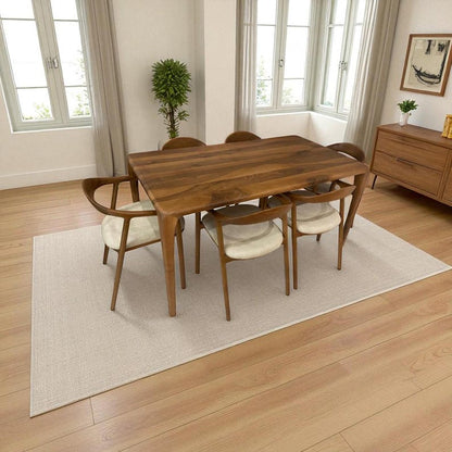 Custom Handmade Dining Table | Rustic Solid Walnut Oak Chestnut Live Edge | Farmhouse Modern Heirloom Furniture for Kitchen Dining Room