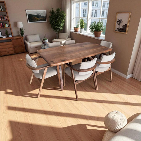 Handcrafted Solid Wood Dinette Table: Small Kitchen Breakfast Nook