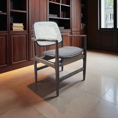 Handmade Walnut Oscar Chair: Mid-Century Modern Collector's Piece
