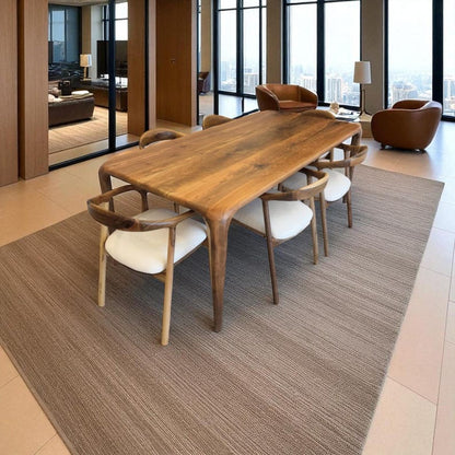 Dining table | farmhouse, narrow, small kitchen, breakfast, restaurant, oak walnut chestnut | handcrafted natural hardwood