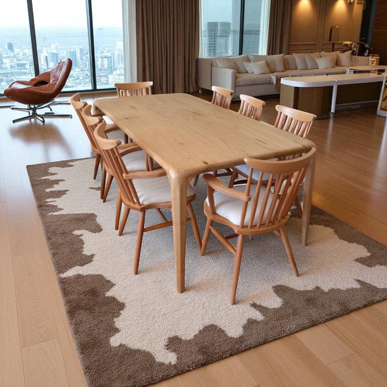 Handmade Live Edge Dining Table – Solid Solid Walnut, Oak Chestnut, Rustic Farmhouse & Modern Style, Live Edge Durable Wood Furniture