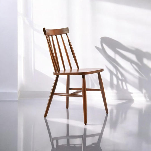 Handmade Wooden Dining Chair, Comfortable Solid Wood Armchair for Kitchen, Living Room, Cafe, Restaurant, Eco-Friendly, Customizable Fabric