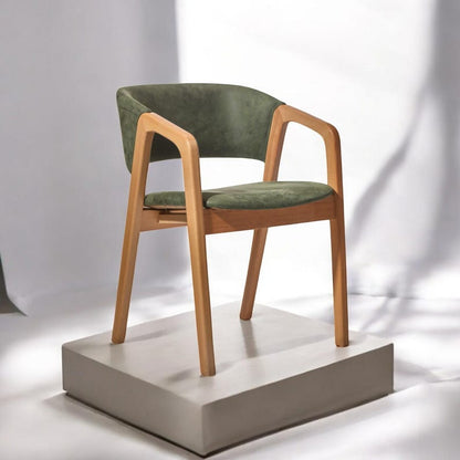 Handcrafted solid wood chair | modern dining chair | walnut & oak seating | sustainable wooden office dining room chairs
