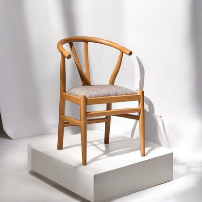 Elegant Walnut Wood Chair – Handcrafted Luxury Dining Seating, Durable, Minimalist Design, Ideal for Home & Restaurant Use