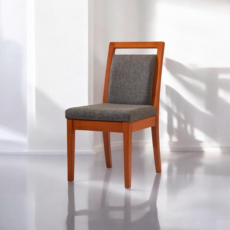 Handmade Rustic Wooden Chair | Sustainable Solid Wood Furniture for Dining Room, Kitchen, Restaurant & Office