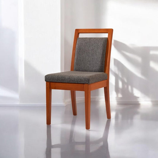 Handmade Solid Oak Dining Chair | Rustic Modern Wooden Seating for Dining Room, Kitchen, Lounge