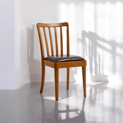 Handmade Solid Oak Dining Chair | Rustic Modern Wooden Seating for Dining Room, Kitchen, Lounge